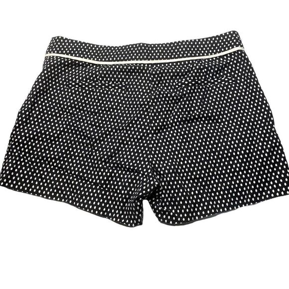 A/X Armani Exchange Wm’s Sz 4 Black White Polka Dot Dress Casual Shorts - Picture 4 of 4